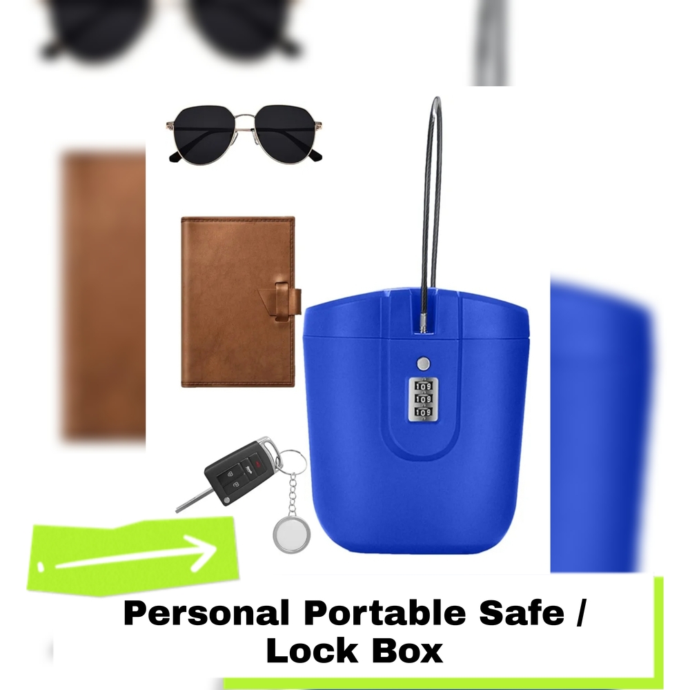 NEW Personal Portable Safe Lock 🔐 Box